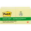 imagePostit Greener Notes 3x3 in 12 Pads Americas 1 Favorite Sticky Notes Canary Yellow Clean Removal 100 Recycled Material 654RP