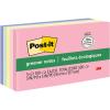 imagePostit Greener Notes 3x5 in 5 Pads Americas 1 Favorite Sticky Notes Helsinki Collection Pastel Colors Pink Blue Mint Yellow Clean Removal 100 Recycled Material 655RPA