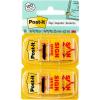 imagePostit Message Flags Sign Here 50Dispenser 2 DispensersPack 1 in Wide Yellow 680SH2