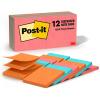 imagePostit Popup Notes 3x3 in 12 Pads Americas 1 Favorite Sticky Notes Poptimistic Bright Colors Clean Removal Recyclable