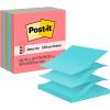 imagePostit Popup Notes 3x3 in 5 Pads Americas 1 Favorite Sticky Notes Assorted Colors Clean Removal Recyclable 33015AN