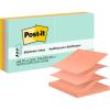 imagePostit Popup Notes 3x3 in 6 Pads Americas 1 Favorite Sticky Notes Beachside Caf Collection Pastel Colors Recyclable R330AP