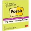 imagePostit Super Sticky Big Notes 11 in x 11 in 1 Pad 2X The Sticking Power Neon Green BN11G03 x 111