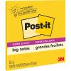 imagePostit Super Sticky Big Notes 11 in x 11 in 1 Pad 2X The Sticking Power Yellow Recyclable BN11