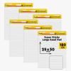 imagePostit Super Sticky Easel Pad 25 x 30 Inches 30 SheetsPad 6 Pads 561WL VAD 6PK Large White Lined Premium Self Stick Flip Chart Paper