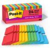 imagePostit Super Sticky Notes 24 Sticky Note Pads 3 x 3 in School Supplies and Office Products Ideal for Textbooks Notebooks Walls and Vertical Surfaces Playful Primaries Collection74 x 32