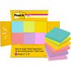 imagePostit Super Sticky Notes 3x3 in 6 PadsPack 90 SheetsPad Amazon Exclusive Bright Color Collection Aqua Splash Acid Lime Tropical Pink Sunnyside Guava and Iris Infusion