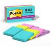 imagePostit Super Sticky Notes 8 Sticky Note Pads 1875 x 1875 in School Supplies Office Products 2X The Sticking Power Supernova Neons Collection
