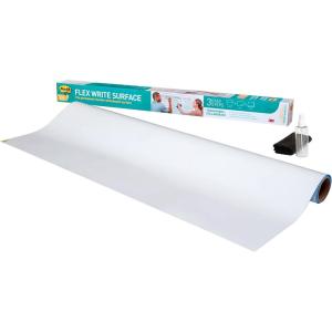 Post-it Easy Erase Permanent Marker Whiteboard Surface, Permanent Marker Wipes Away with Water, 6 ft x 4 ft, White Dry Erase Whiteboard Film (EE6x4)(3 ft x 4 ft)