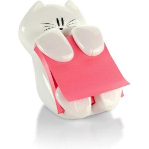 Post-it Pop-up Note Dispenser Cat Design 3×3 in 1 Dispenser/Pack (CAT-330 White)(Cat Dispenser)