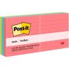 imagePostit Notes 3x3 in 6 Pads Americas 1 Favorite Sticky Notes Poptimistic Collection Bright Colors Magenta Pink Blue Green Clean Removal Recyclable 6306AN