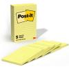 imagePostit Notes 4 in x 6 in 5 Lined Sticky Notes Pads 100 Sheets per Pad Canary Yellow The Original Postit Note School Supplies and Oce Products49 x 61
