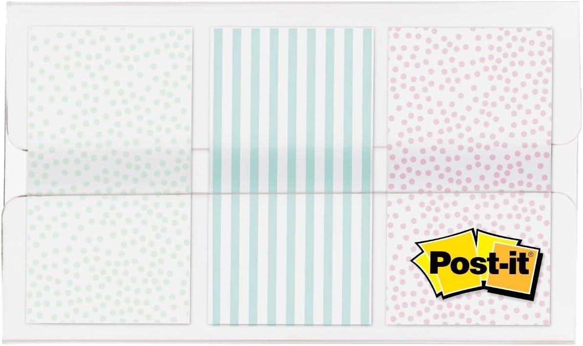 imagePostit Pattern Flags 60OnTheGo Dispenser 47 in Gradient Pattern Collection 682GRDNT Pack of 204 x 28
