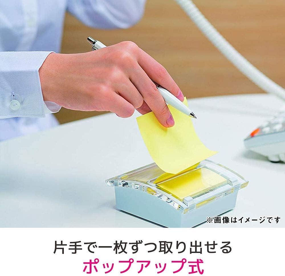 imagePostit Popup Notes 3x3 in 6 Pads Americas 1 Favorite Sticky Notes Canary Yellow Clean Removal Recyclable R335 Pack of 2