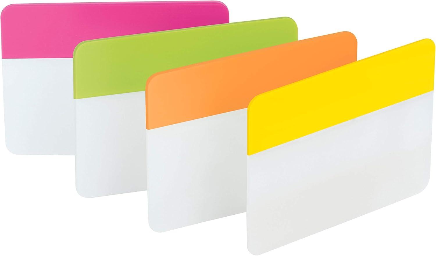 imagePostit Tabs Aqua Yellow Pink Red Green Orange and Bright Color Tabs