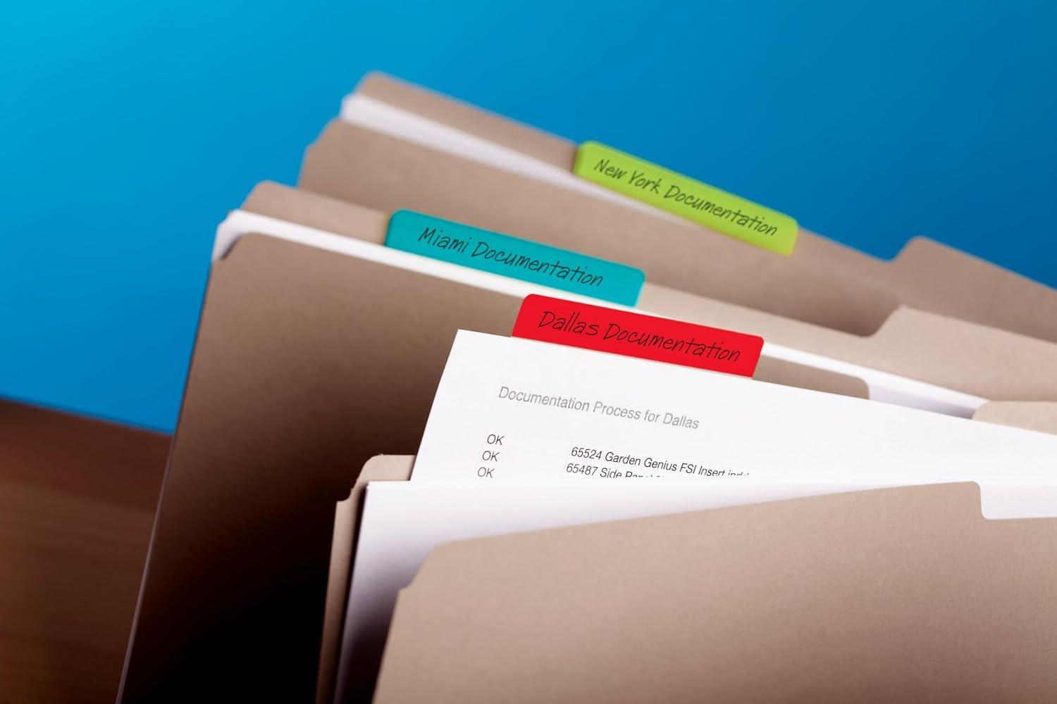 imagePostit Tabs 3 in Solid Assorted Primary Colors 6 TabsColor 4 Colors 24 TabsPack 686ALYR3IN