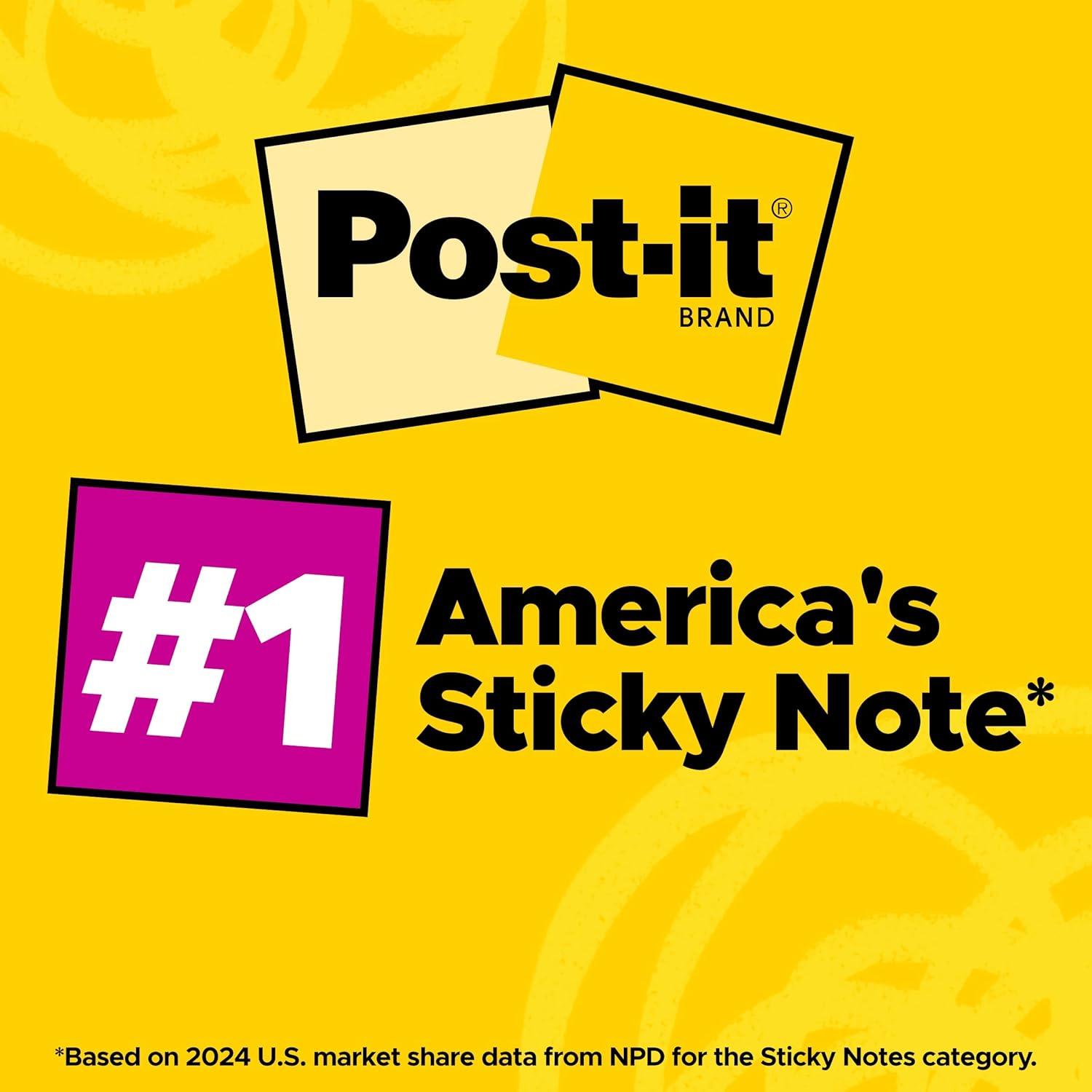 image:imagePostit Popup Notes 3x3 in 6 Pads Americas 1 Favorite Sticky Notes Poptimistic Collection Bright Colors Magenta Pink Blue Green Clean Removal Recyclable04 x 3 Pack of 12