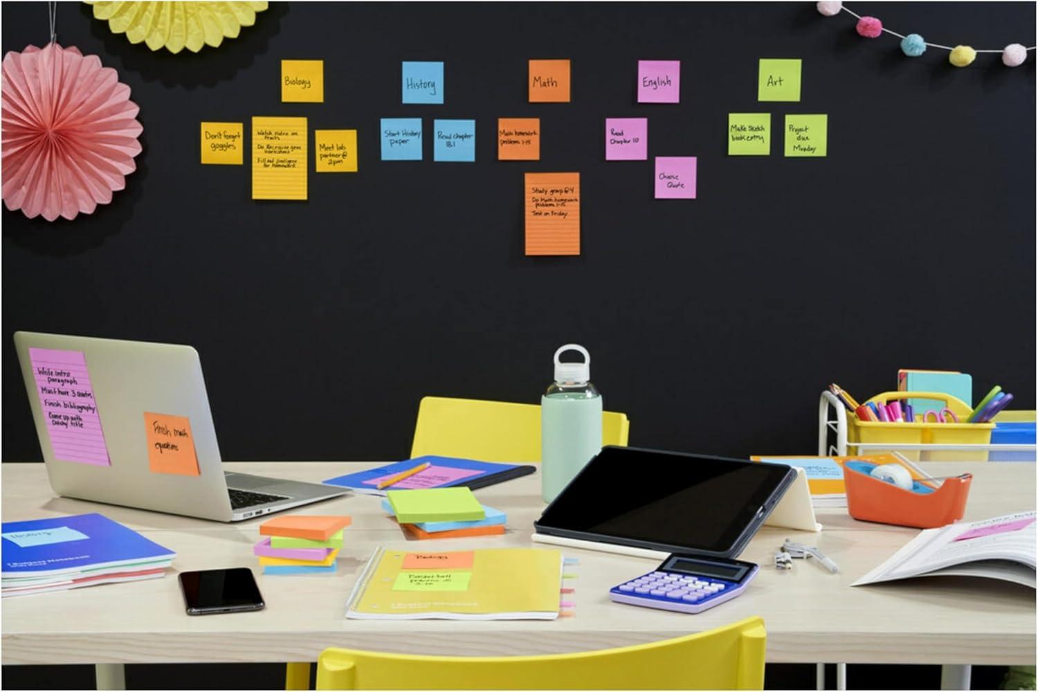 image:imagePostit Super Sticky Dispenser Popup Notes 6 Sticky Note Pads 3 x 3 in 2X The Sticking Power New Year Organization or Second Semester School Supplies Energy Boost Collection97 x 66