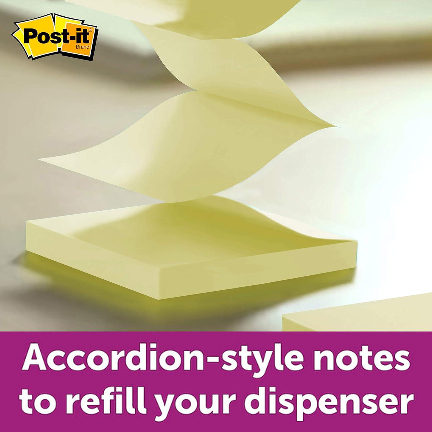 image:imagePostit Super Sticky Dispenser Popup Notes 6 Sticky Note Pads 3 x 3 in 2X The Sticking Power School Supplies and Oce Products Use with Postit Note Dispensers Supernova Neons Collection14 x 6