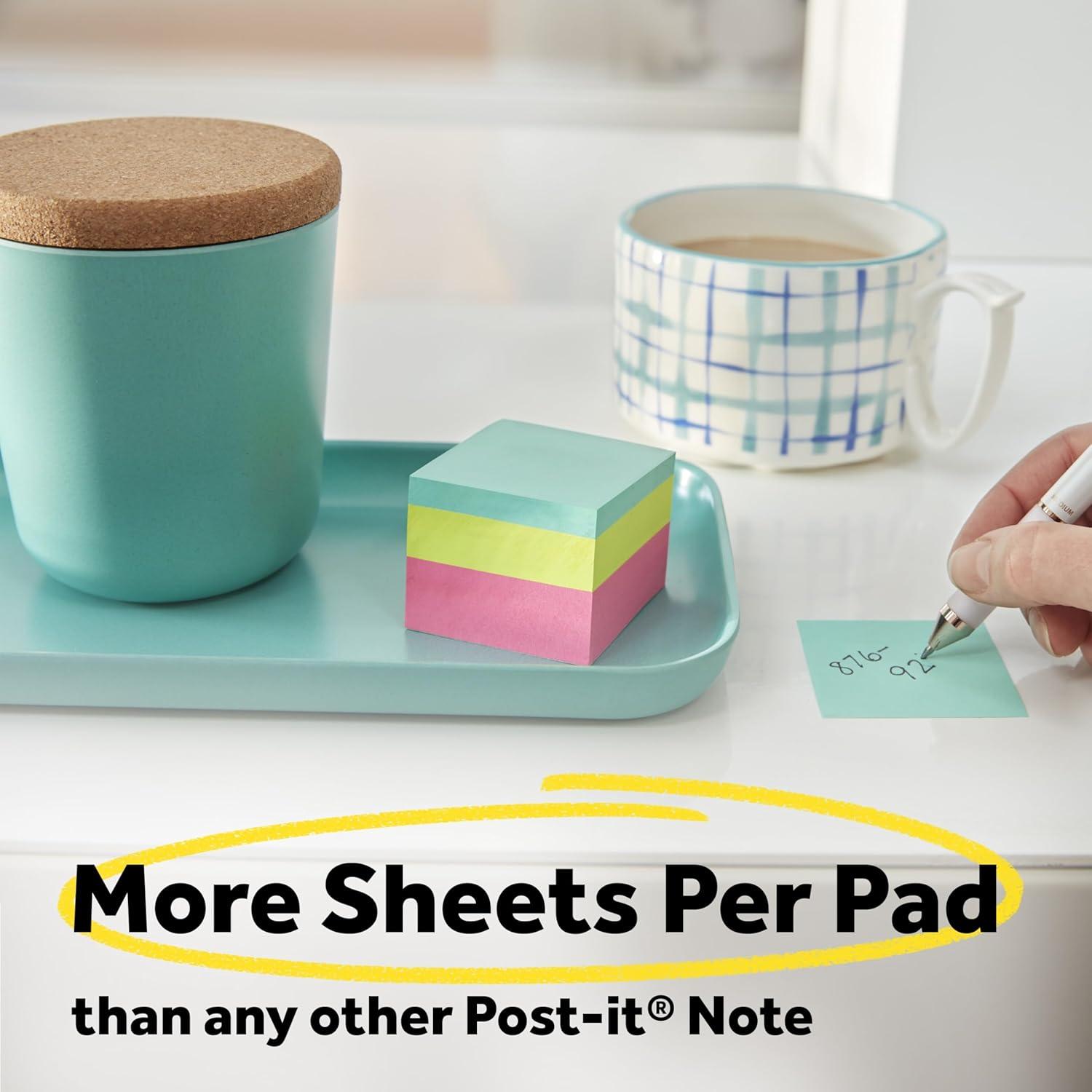 image:imagePostit Notes 1 Cube Note Sticky Notes Pad 3 x 3 in School Supplies and Oce Supplies Sunburst Collection