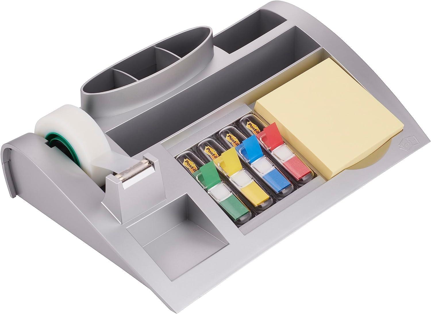 imagePostit Dvidoir Forme Chat avec 1 Bloc de Postit ZNotes 90 Feuilles 76 mm x 76 mm Couleur Rose Utilisation Facile dune Seule main3M Organiseur