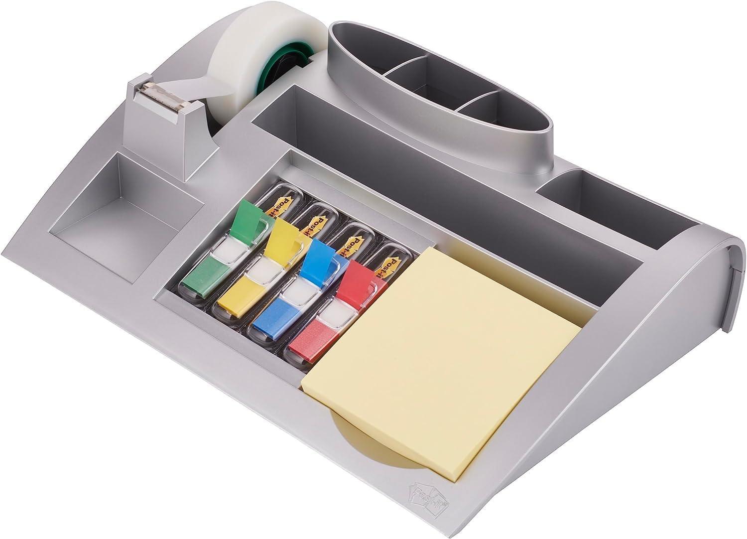 imagePostit Dvidoir Forme Chat avec 1 Bloc de Postit ZNotes 90 Feuilles 76 mm x 76 mm Couleur Rose Utilisation Facile dune Seule main3M Organiseur