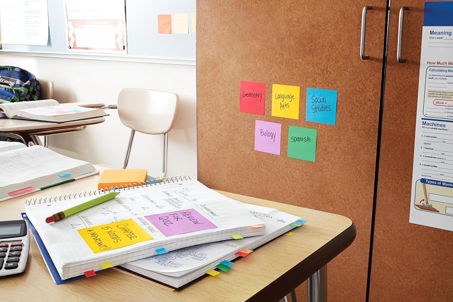 imagePostit Dvidoir Forme Chat avec 1 Bloc de Postit ZNotes 90 Feuilles 76 mm x 76 mm Couleur Rose Utilisation Facile dune Seule mainPostit Distributeur Chat