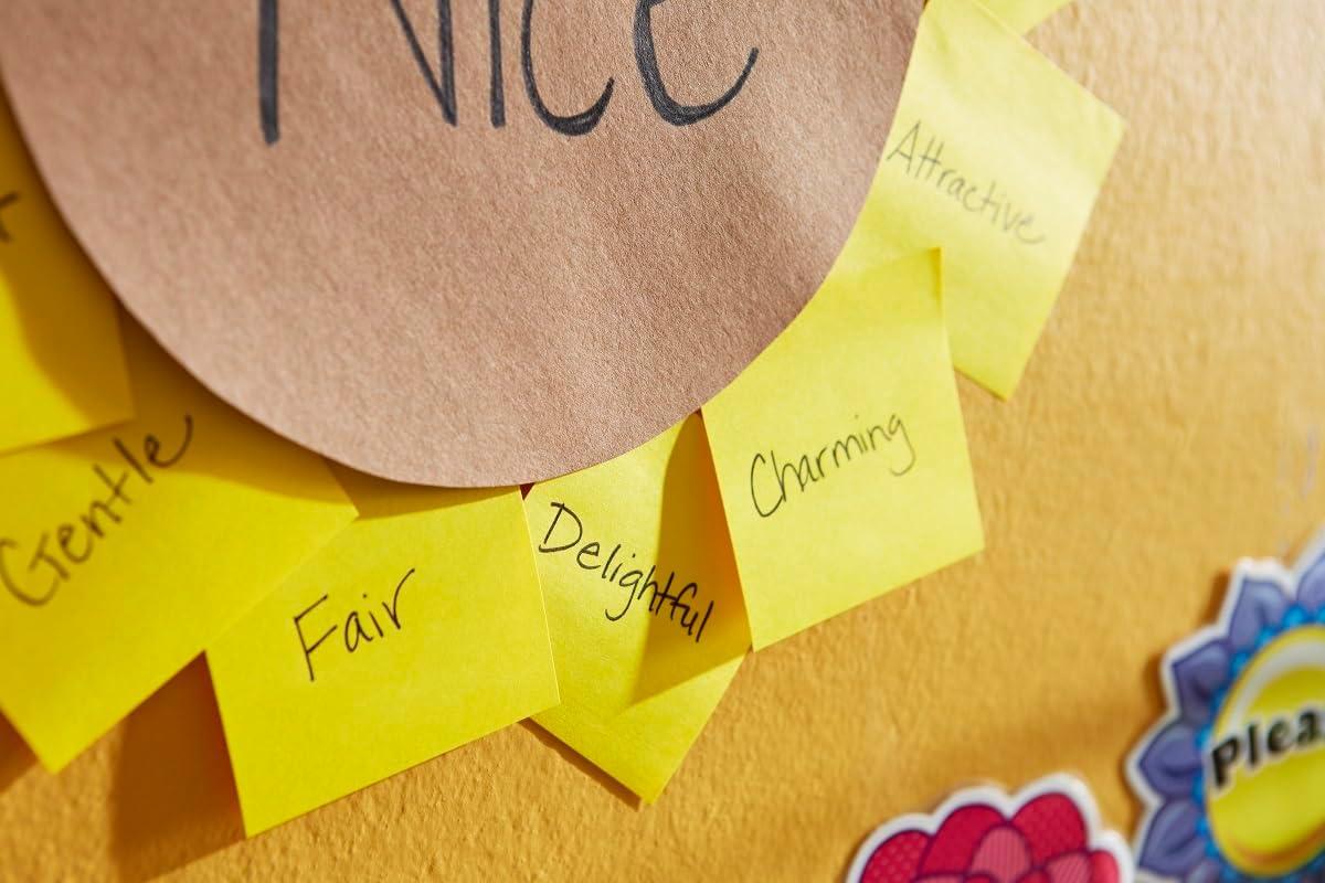 imagePostit Dvidoir Forme Chat avec 1 Bloc de Postit ZNotes 90 Feuilles 76 mm x 76 mm Couleur Rose Utilisation Facile dune Seule mainPostit Distributeur