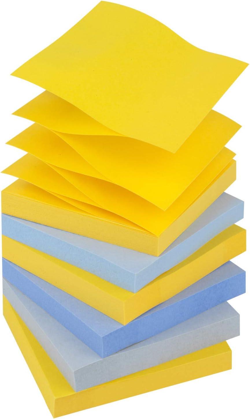 imagePostit Dvidoir Forme Chat avec 1 Bloc de Postit ZNotes 90 Feuilles 76 mm x 76 mm Couleur Rose Utilisation Facile dune Seule mainPostit Distributeur