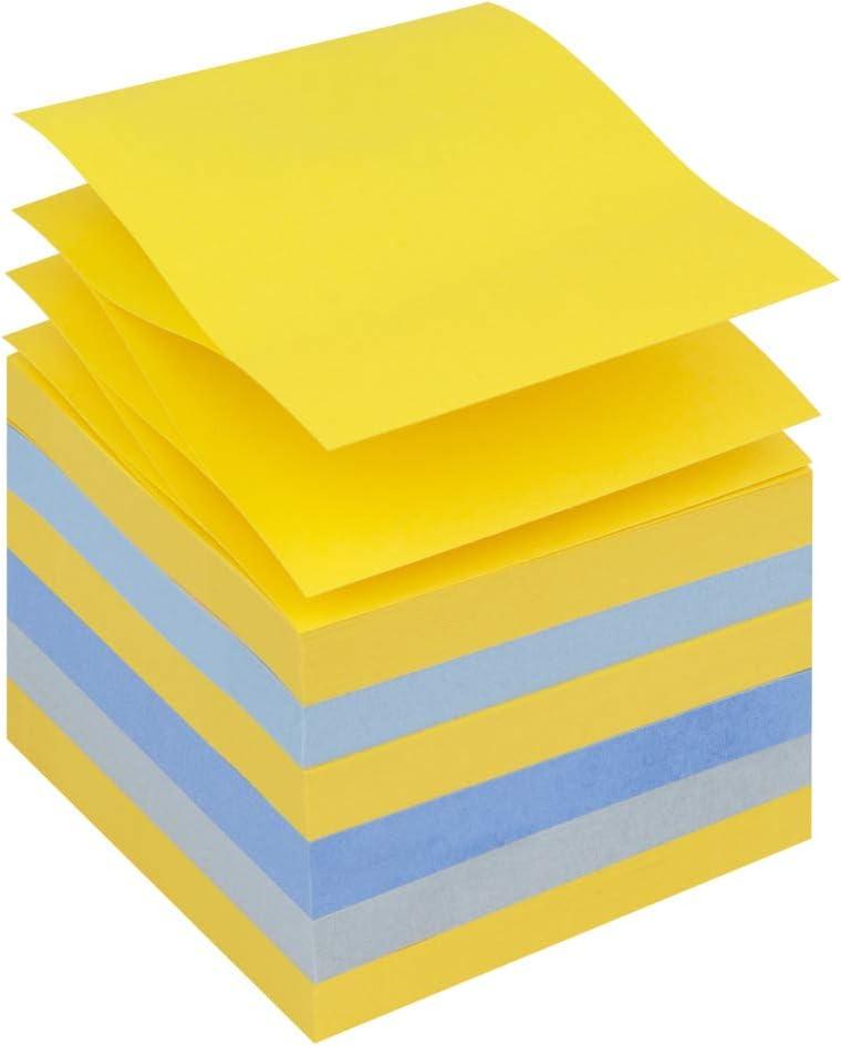 imagePostit Dvidoir Forme Chat avec 1 Bloc de Postit ZNotes 90 Feuilles 76 mm x 76 mm Couleur Rose Utilisation Facile dune Seule mainPostit Distributeur