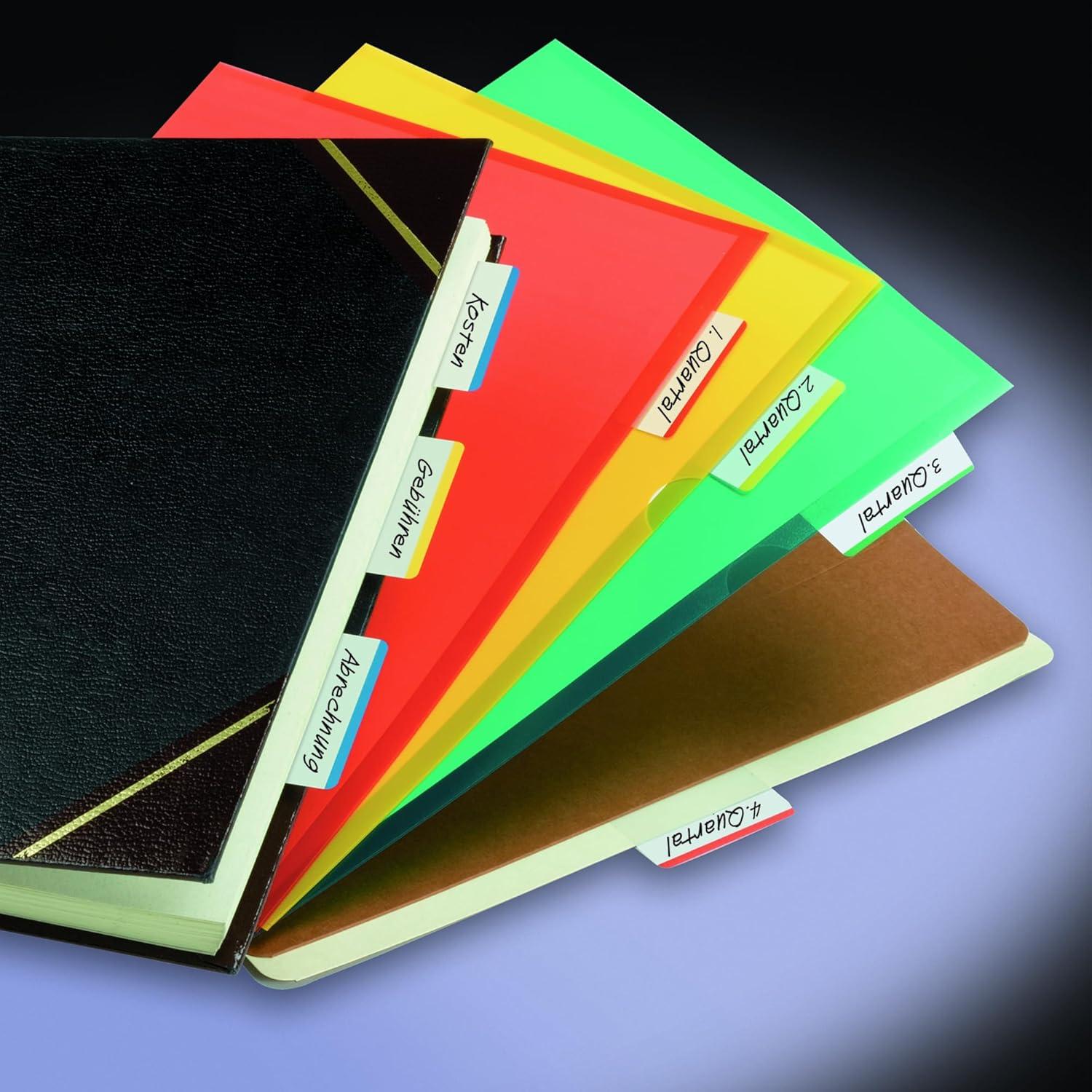 imagePostit MarquePages Rigides Couleurs Assorties 24 MarquePages 508 mm x 381 mm Pour Marquer Surligner ou Codifier des InformationsVerte