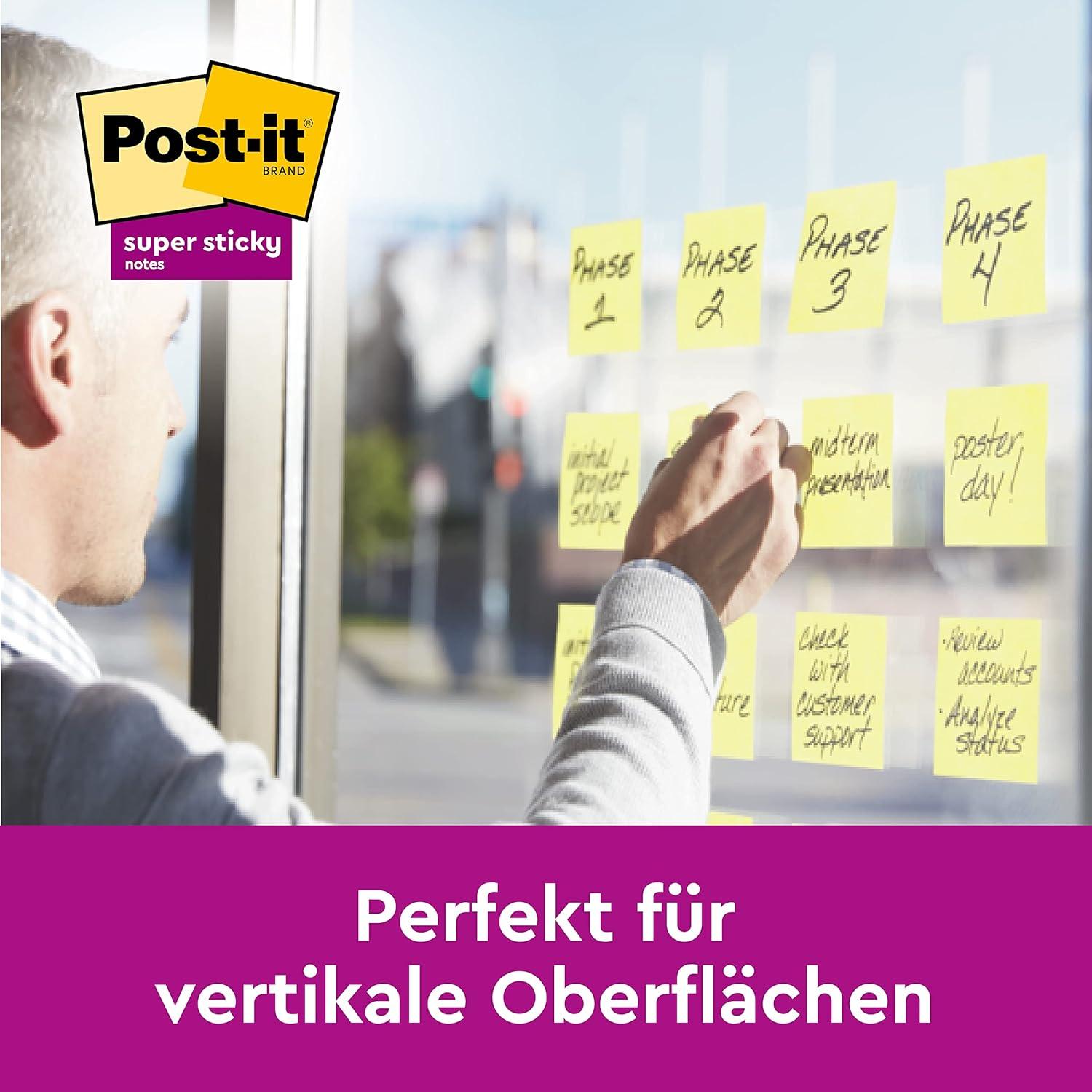 imagePostit Miami Colour Collection Notes super adhsives 76 x 76 mm 1 76 x 76 mm Couleurs New YorkJaune