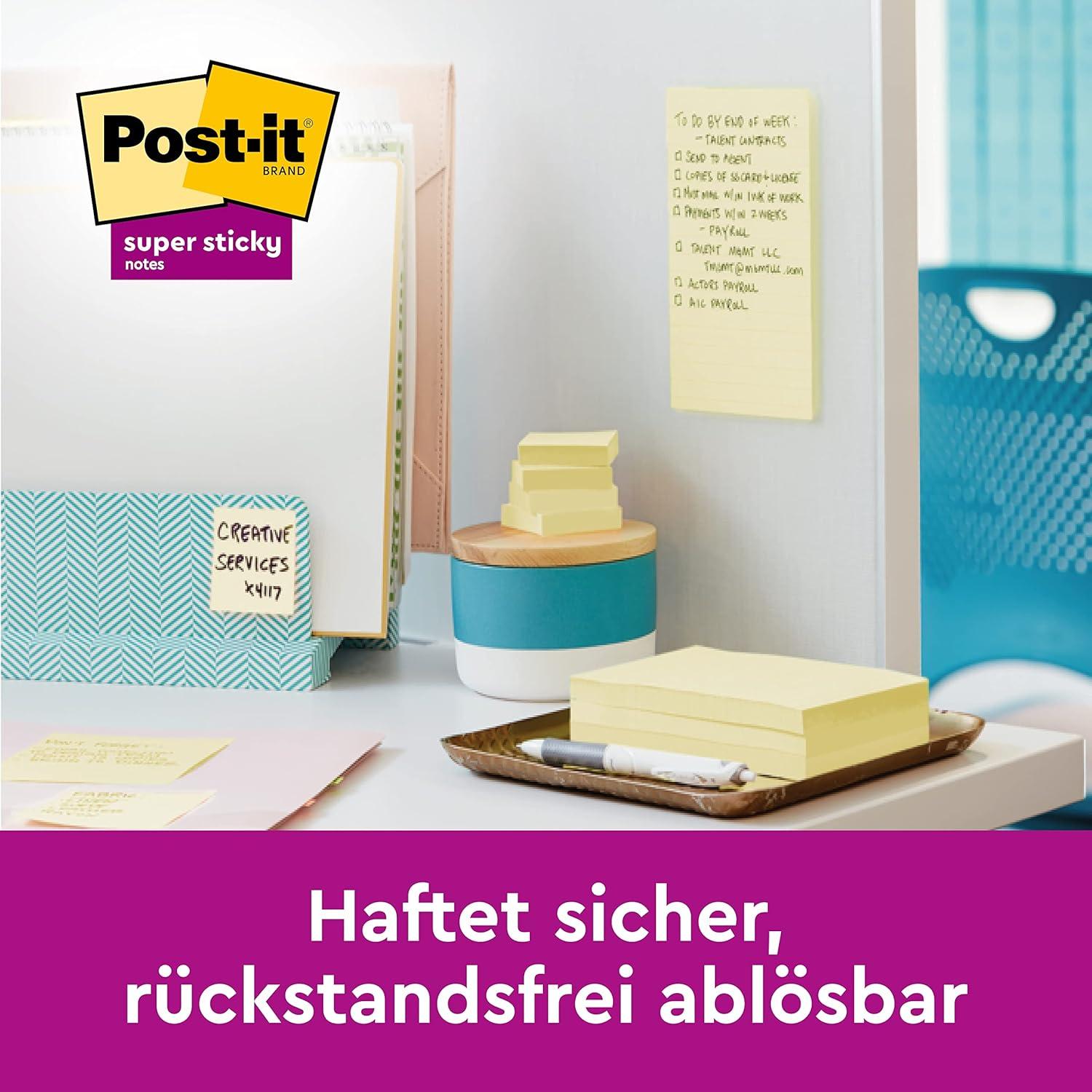 imagePostit Miami Colour Collection Notes super adhsives 76 x 76 mm 1 76 x 76 mm Couleurs New YorkJaune