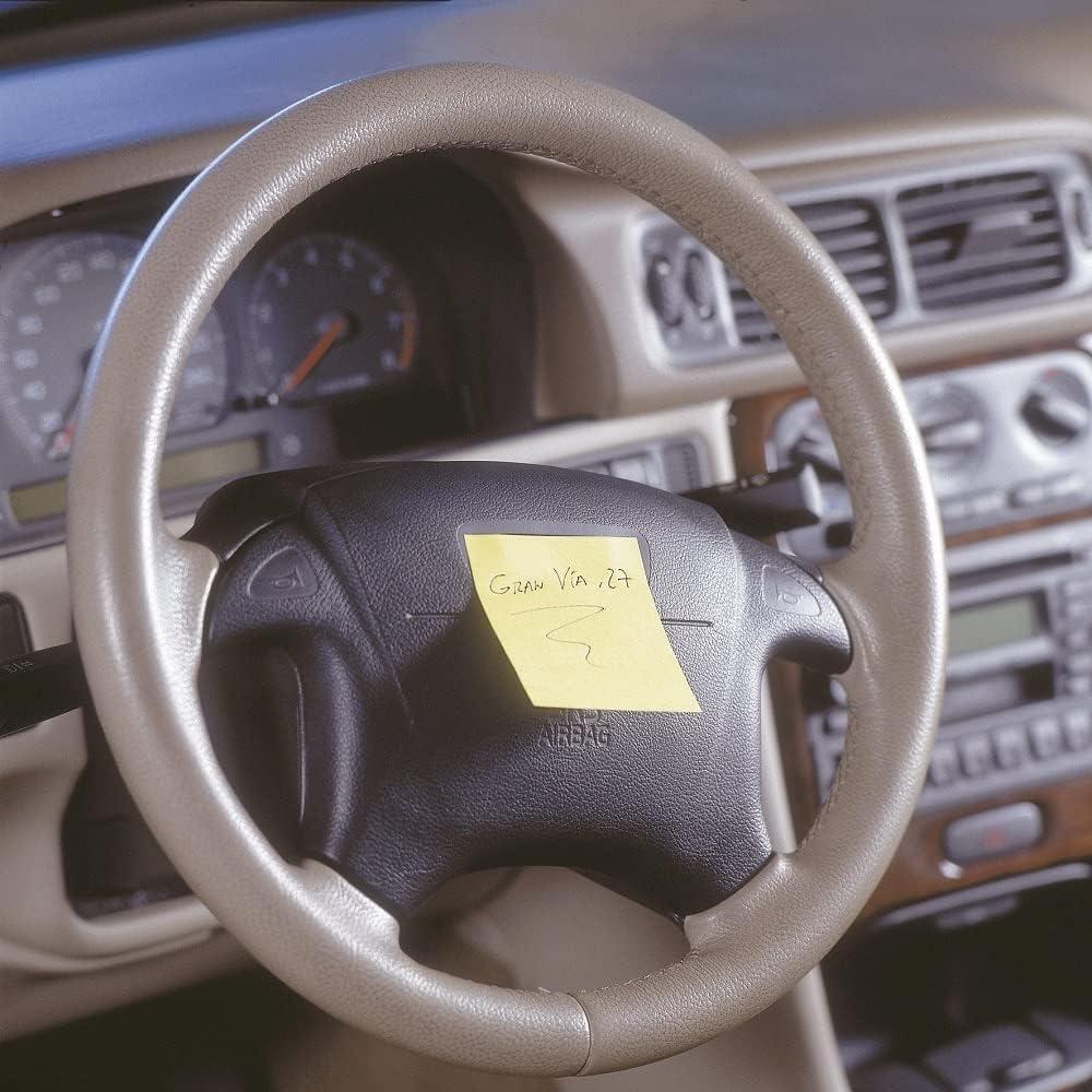 imagePostit Notes Autocollantes Super Sticky 270 Feuilles 76 mm x 76 mm Jaune Canari Feuillets Super Adhsifs pour Prise de Notes Listes de Tches et RappelsUnique