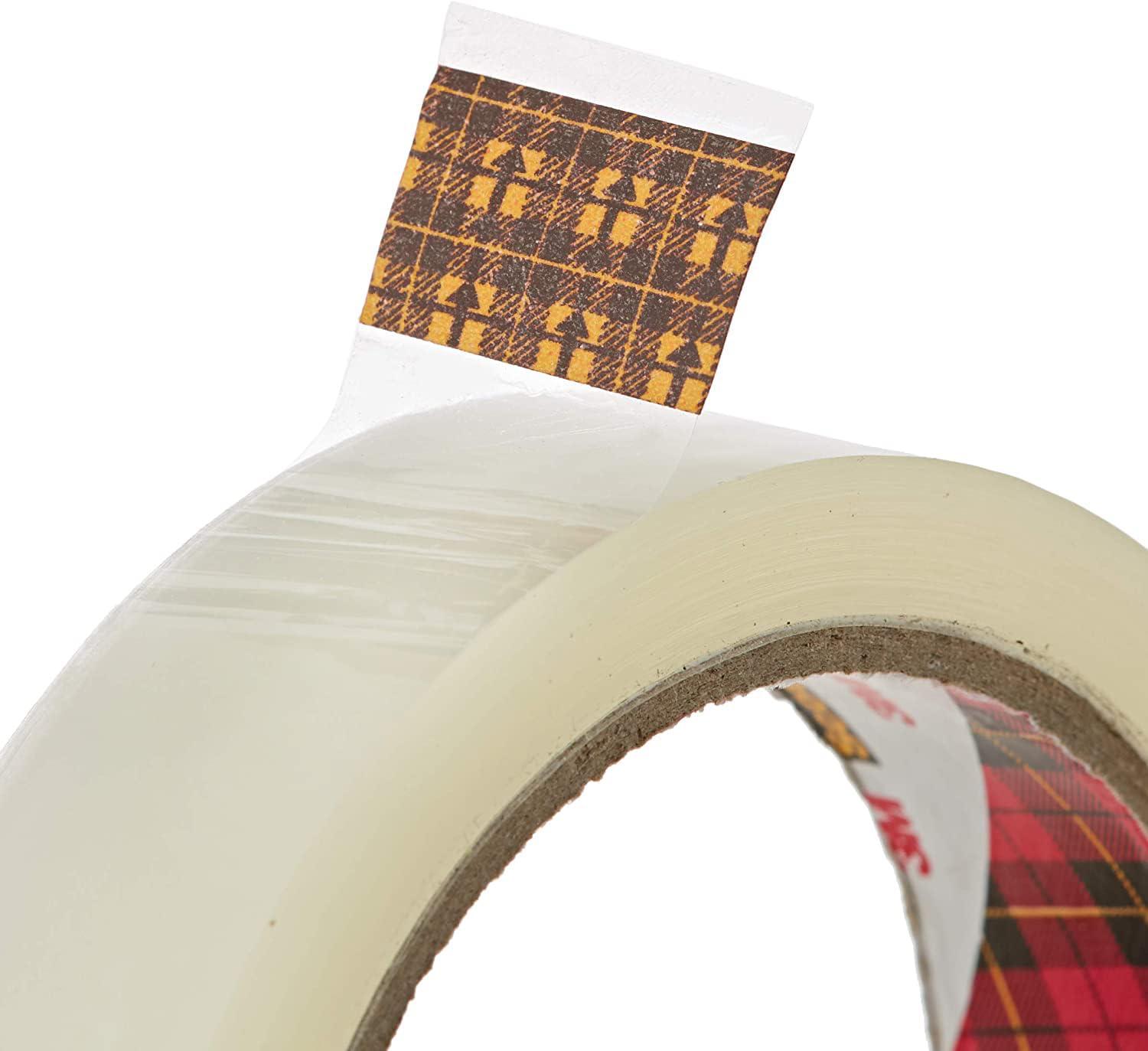imageScotch Ruban Adhsif Transparent 8 Rouleaux 19mm x 33m Ruban Adhsif Transparent Usage Gnral pour lEcole la Maison et le Bureau lemballage peut varier15mm x 66m