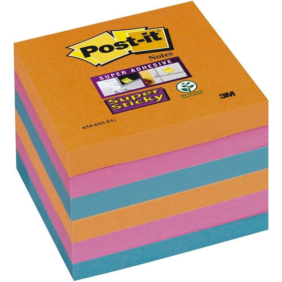imagePostit Miami Colour Collection Notes super adhsives 76 x 76 mm 1 76 x 76 mm Couleurs New YorkBangkok