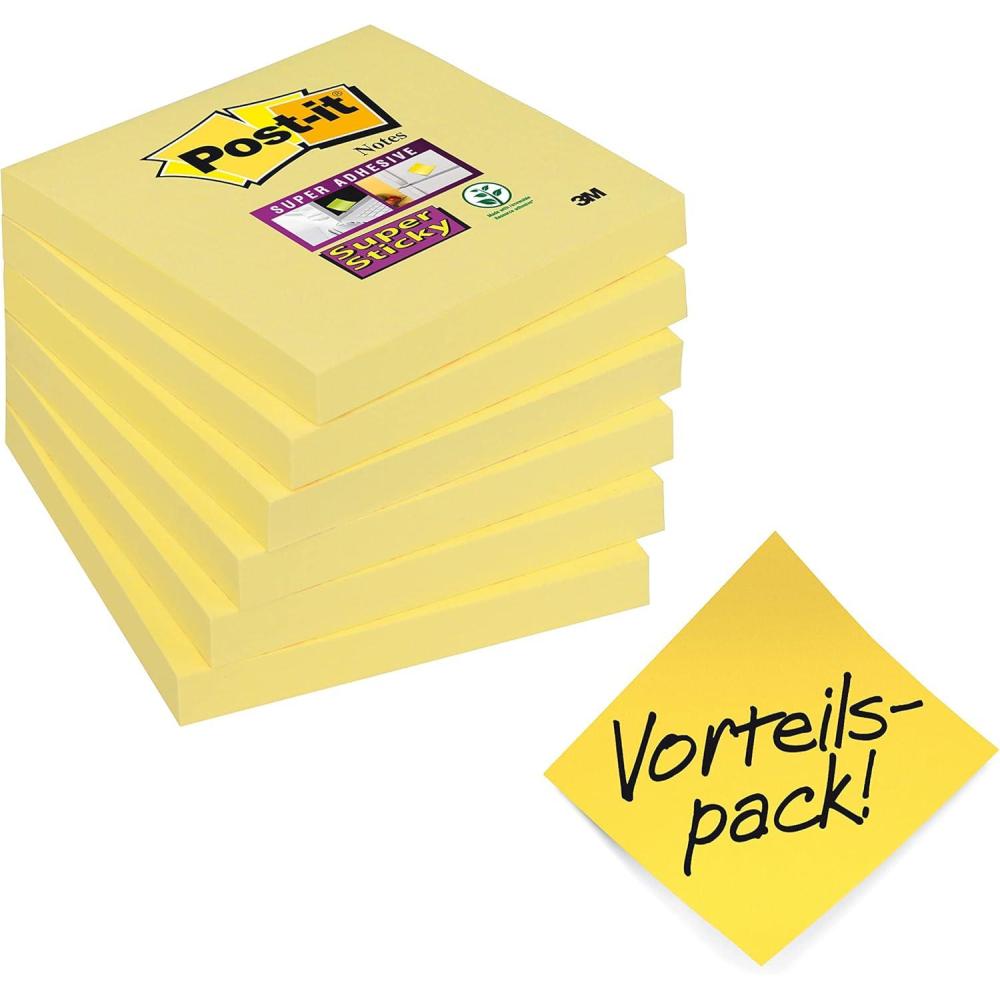 imagePostit Miami Colour Collection Notes super adhsives 76 x 76 mm 1 76 x 76 mm Couleurs New YorkJaune