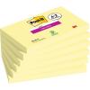 imagePostit Notes Autocollantes Super Sticky 76 mm x 127 mm 90 Feuilles par Bloc 4 Blocs  2 GRATUITS Jaune Pastel  Feuillets Super Adhsifs pour Prise de Notes Listes de Tches et Rappels127 x 76 mm