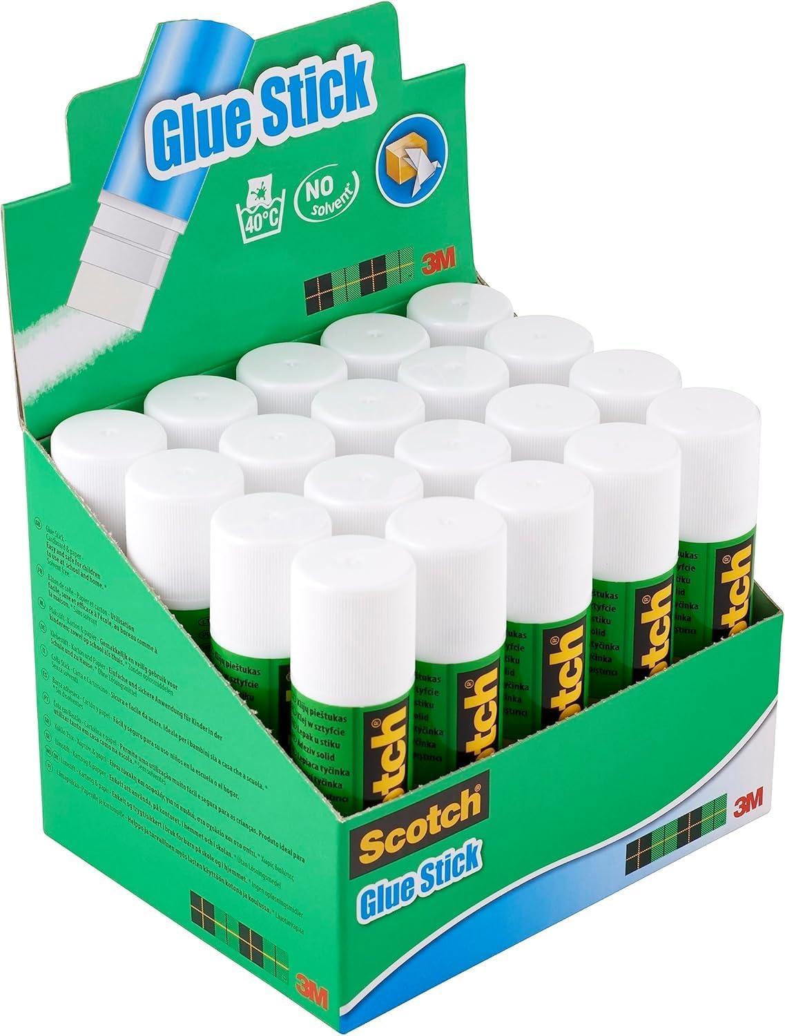 imageLot de 5 pots de colle sans solvants Scotch 6221SF5 de 21 g 5 x 21g WeiLot de 20