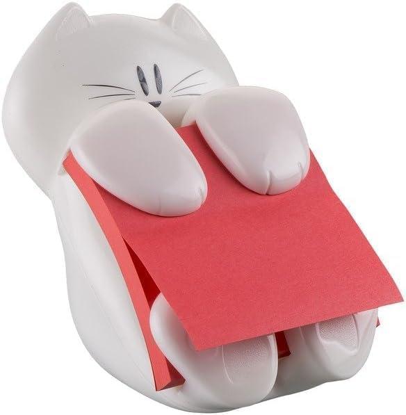 imagePostit Dvidoir Chat Scotch Dvidoir Ruban Adhsif Chat 1 Bloc ZNotes 76x76 mm Rose 90 Feuilles 1 Rouleau Ruban Magic 19 mm x 33 m Utilisation Facile dune Seule Main