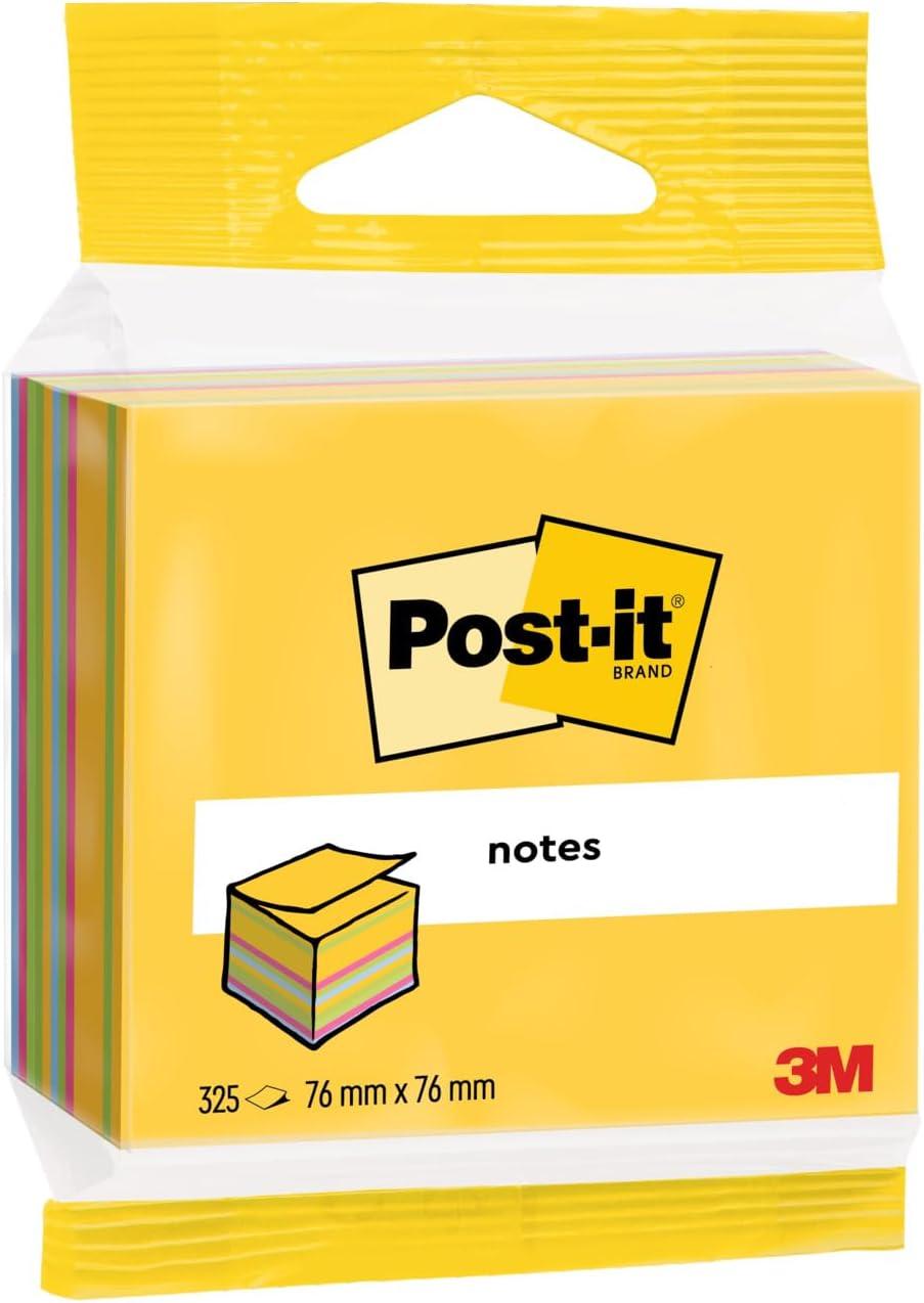 imagePostit Notes Autocollantes Jaune Canari 450 Feuilles 76 mm x 76 mm Feuillets Adhsifs pour Prise de Notes Listes de Tches et RappelsJaune