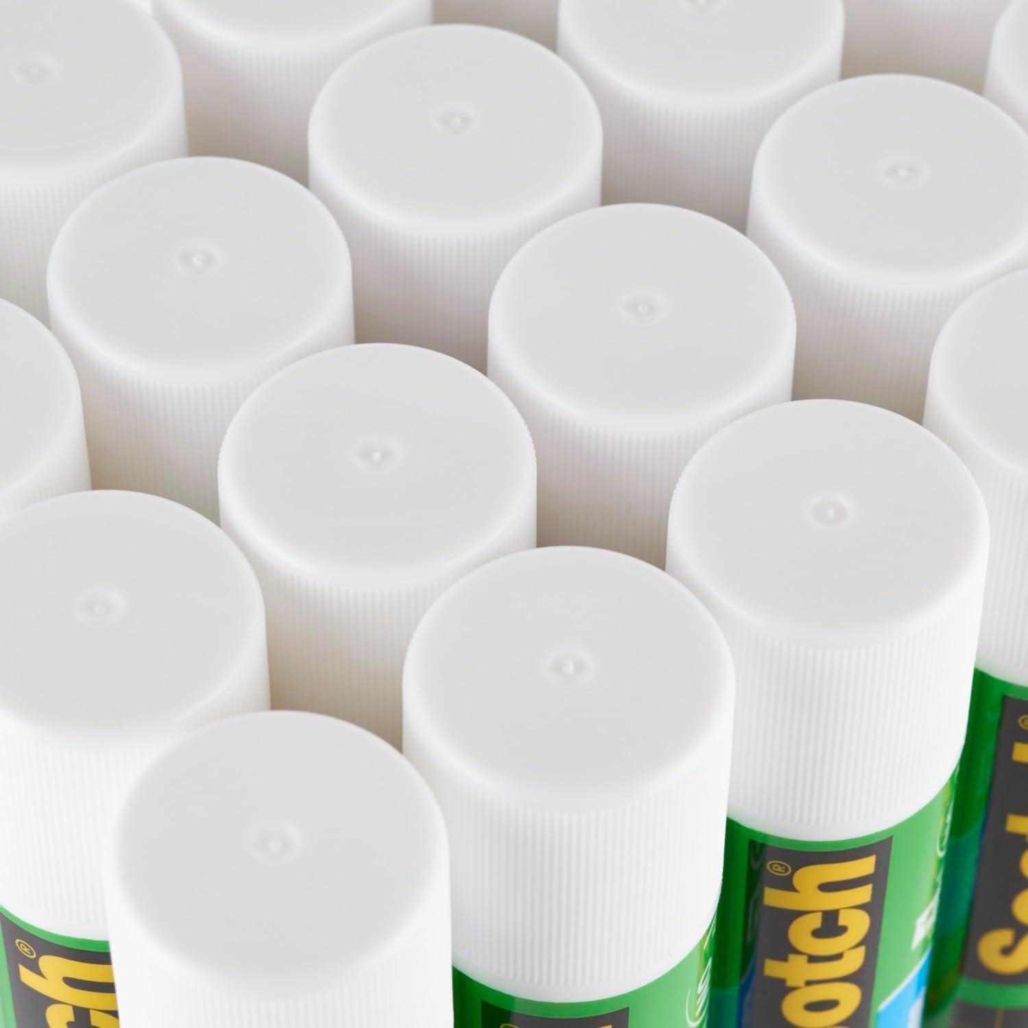 imageScotch Bton de Colle Permanente 12 Btons de 40g Utilisation Gnrale pour la Maison lEcole ou le Bureau40g