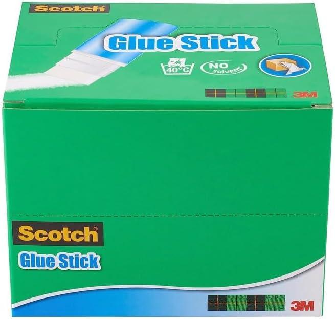 imageScotch Bton de Colle Permanente 12 Btons de 40g Utilisation Gnrale pour la Maison lEcole ou le Bureau40g Lot de 2
