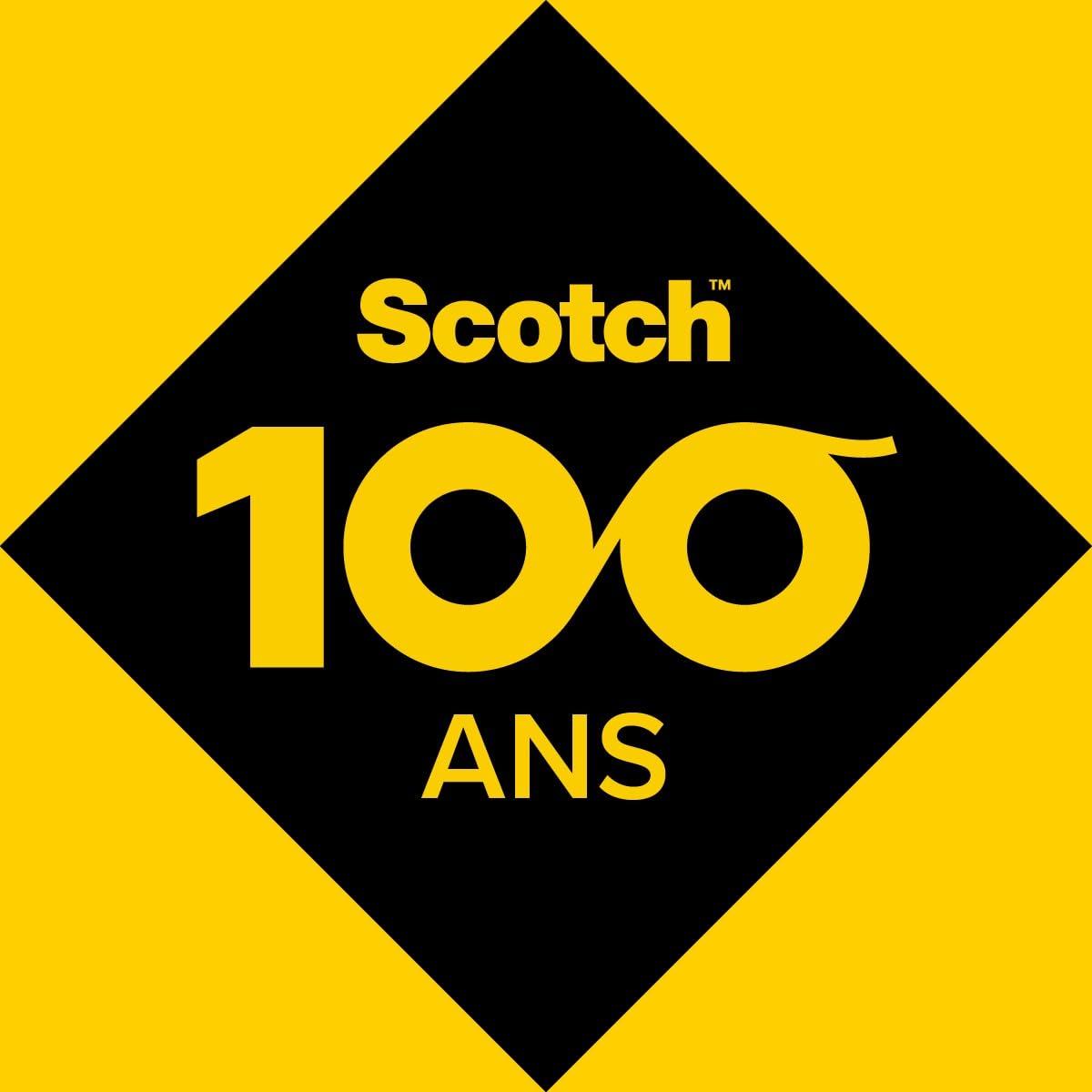 imageScotch Crystal Ruban Adhsif Transparent MultiPack 8 Rouleaux 19mm x 33 m Ruban Adhsif Transparent Usage Gnral pour lEcole la Maison et le BureauCrystal transparent