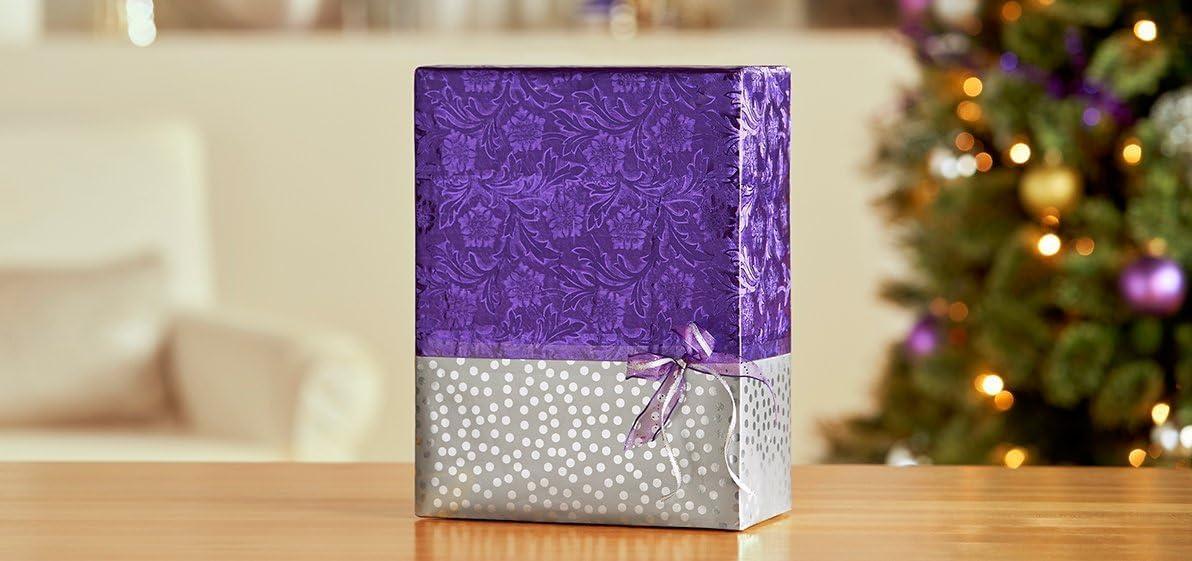 imageScotch Ruban Adhsif pour Emballage Cadeau 1 Rouleau 19 mm x 25 m Ruban Transparent Satin Utiliser sur le Papier dEmballage Cadeau19 mm x 25 m