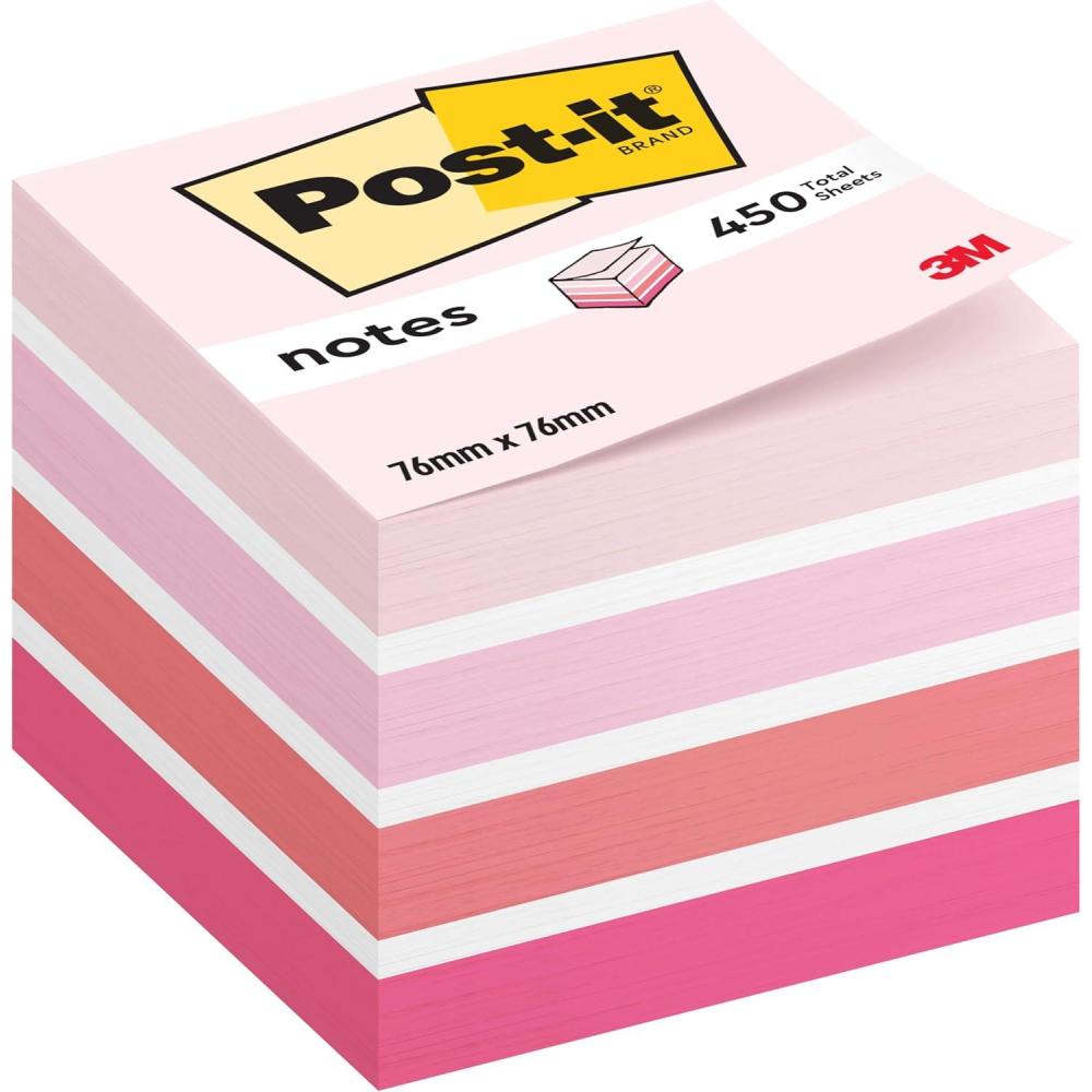 imagePostit Notes Autocollantes Jaune Canari 450 Feuilles 76 mm x 76 mm Feuillets Adhsifs pour Prise de Notes Listes de Tches et RappelsBlanc
