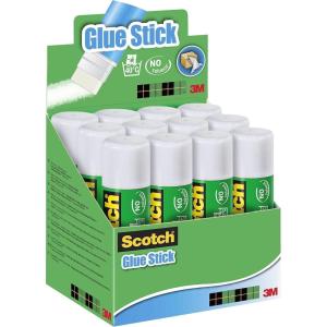 Scotch Bâton de Colle Permanente – 12 Bâtons de 40g – Utilisation Générale pour la Maison, l&rsquo;Ecole ou le Bureau(40g)