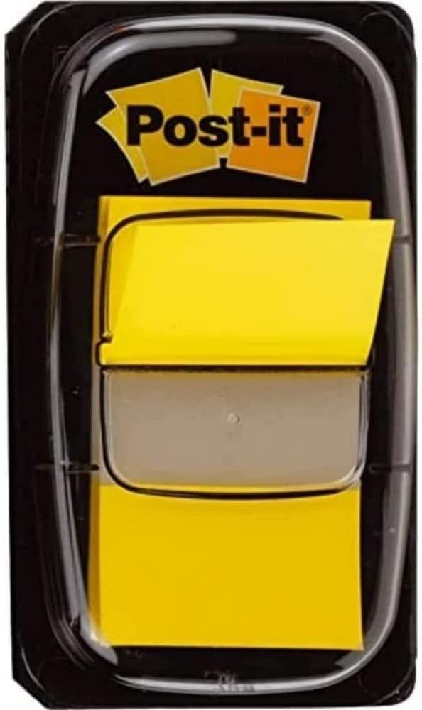 imagePostit MarquePages Moyen Jaune 50 MarquePages 254 mm x 432 mm Pour Marquer Surligner ou Codifier des Informations