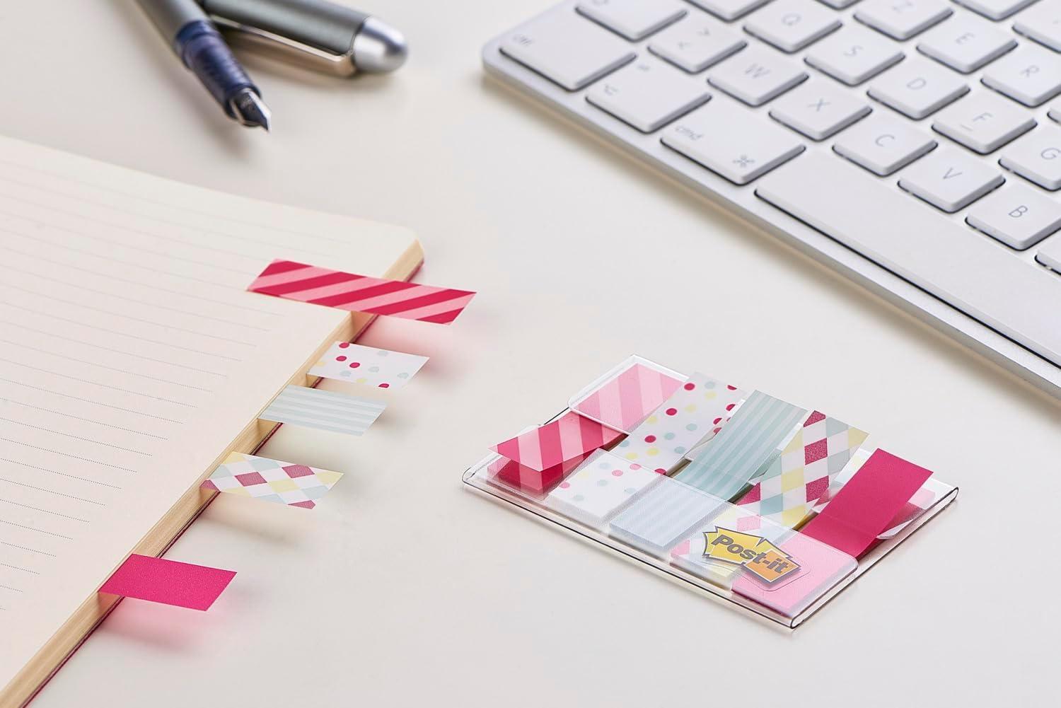 imagePostit MarquePages Petit Collection Candy 119 mm x 432 mm 100 MarquePages Pour Marquer Surligner ou Codifier des InformationsCarnaval