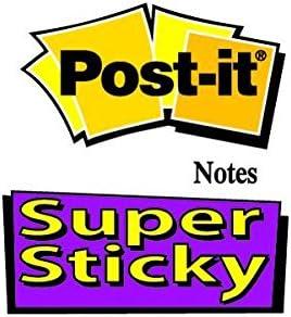 imagePostit Notes Autocollantes Super Sticky Rose Pack de 6 Blocs 90 Feuilles par Bloc 76 mm x 76 mm Feuillets Super Adhsifs pour Prise de Notes Listes de Tches et RappelsJaune